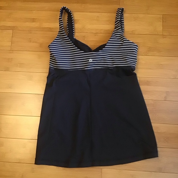 Lululemon Aria Tank II
Parallel Stripe Black White / Black Like New - Picture 7 of 7